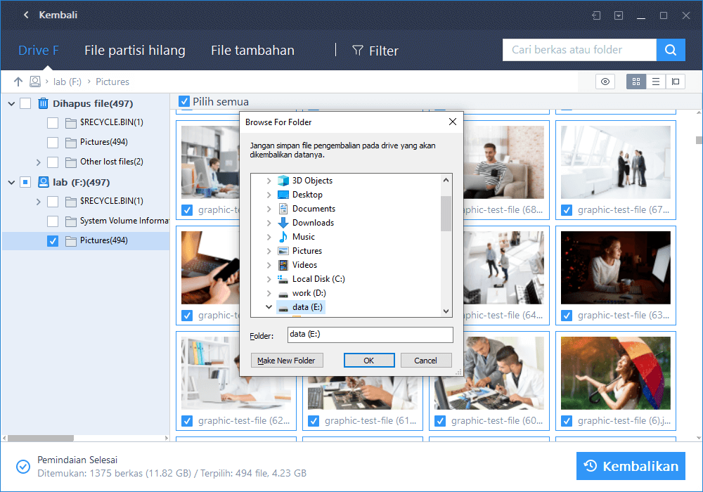 EaseUS hard drive recovery tool with User Guide 5