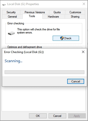Perbaiki kesalahan akses ditolak pada perangkat penyimpanan yang tidak dapat diakses.
