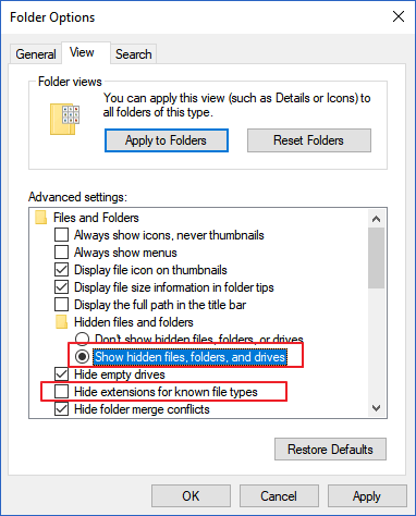 how to get to show hide in word