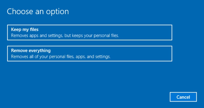 perbaiki file sistem yang rusak di Windows 10