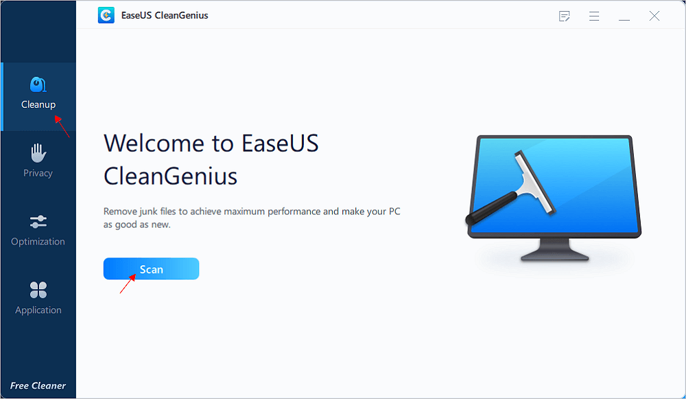 click system cleanup